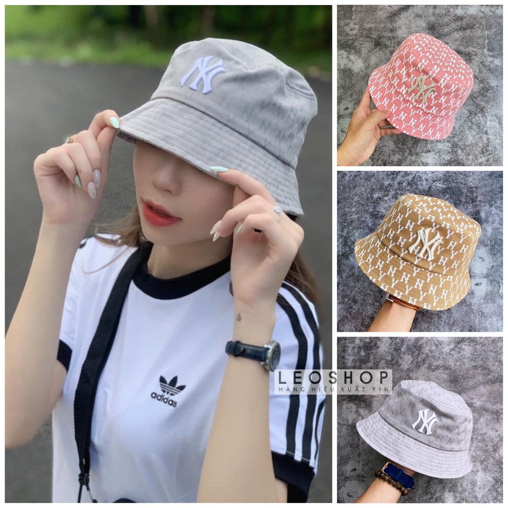 Nón Bucket M.L.B NY Monogram Bucket HAT Full Color N13