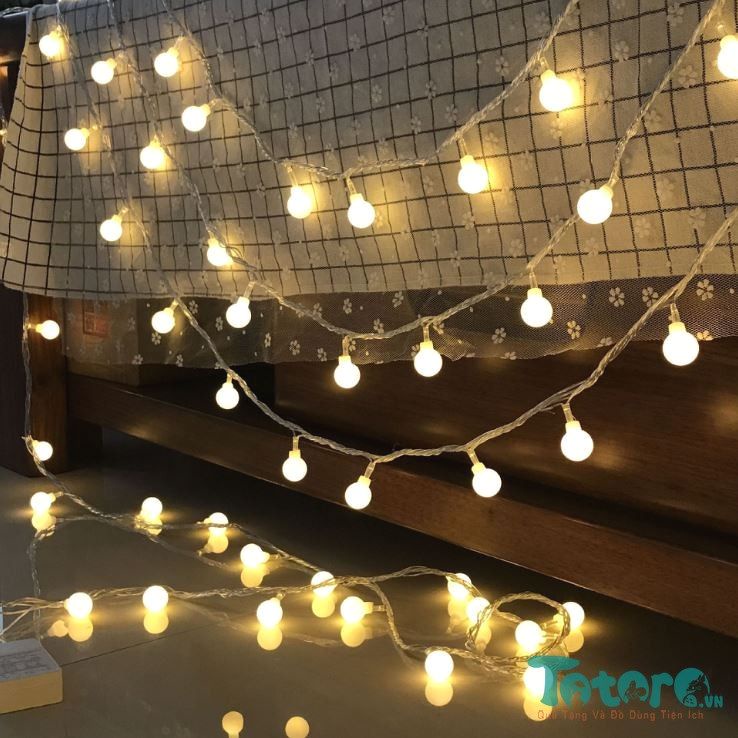 Dây đèn Led Trang trí Tròn - Phi Hành Gia - Trăng Khuyết - Trái Tim - Nhóc Mây - Bông Tuyết - Chòm Sao...