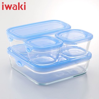 Hộp thủy tinh đựng thực phẩm thương hiệu Iwaki cao cấp
