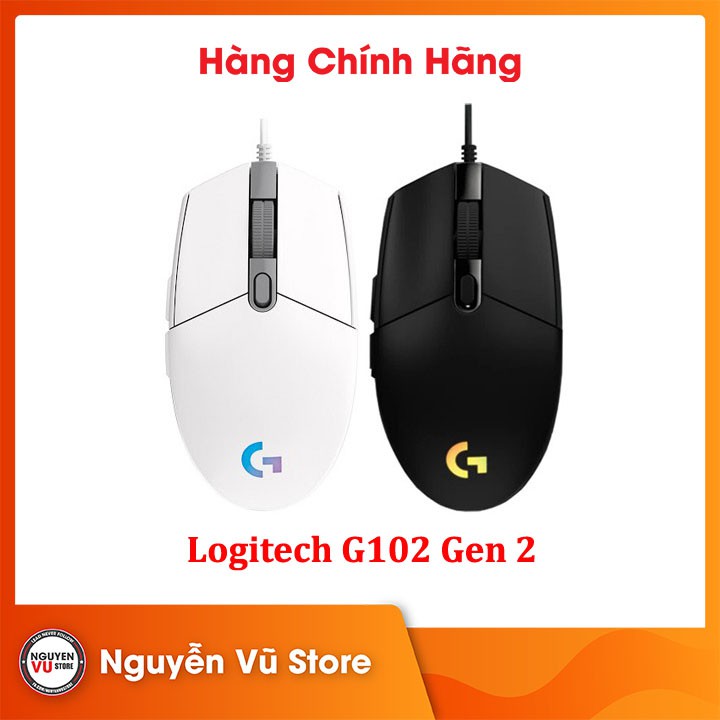 Chuột Gaming Logitech G102 Gen2 Lightsync Hàng Chính Hãng