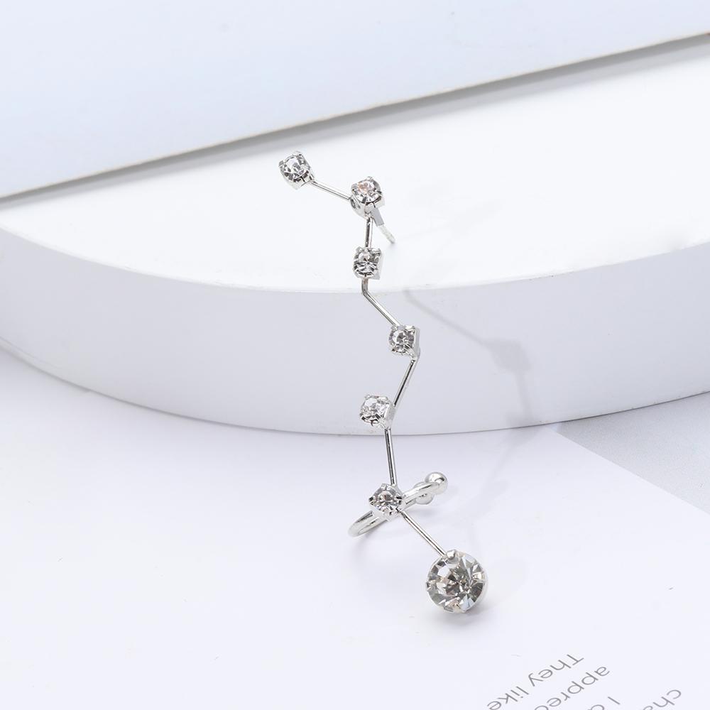 Khuyên Đeo Vành Tai 6mm 4mm Không Cần Xỏ Lỗ Cho Nam Và Nữ