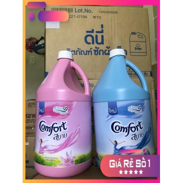 Nước xả vải Comfort can thái lan 3600ml