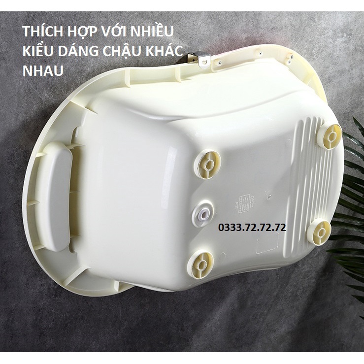 Móc Inox Dán Tường Treo Thau Chậu, Khăn, Quần Áo/ Giá Gắn Tường Treo Đồ Nhà Bếp, Nhà Tắm