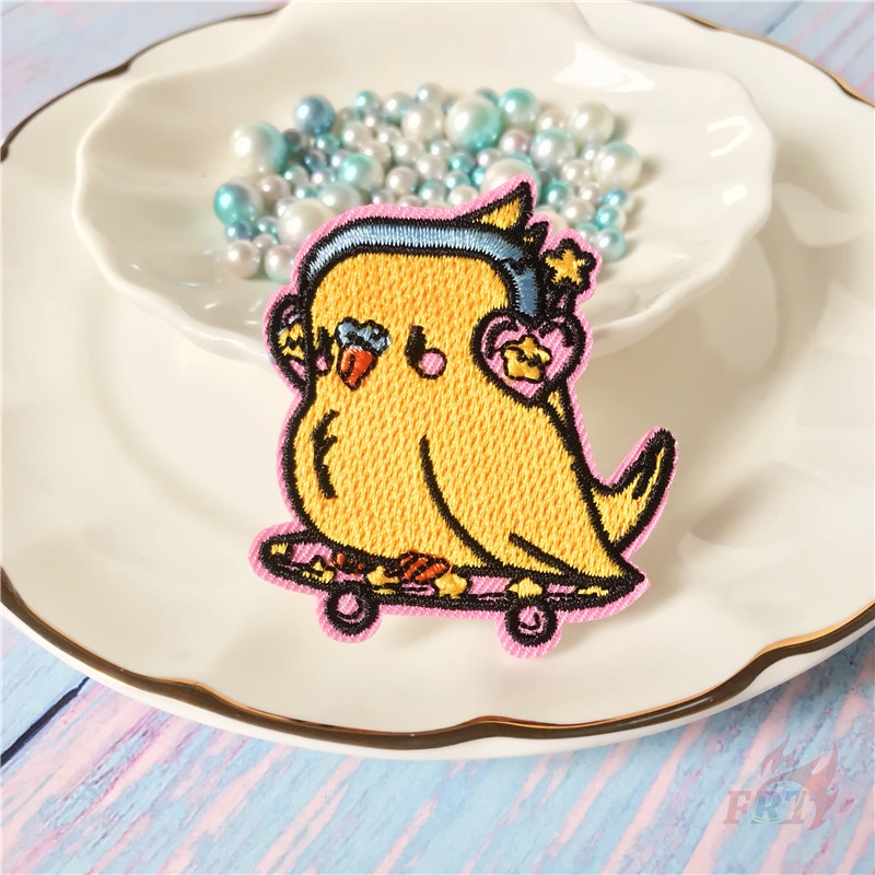 1 Sticker Ủi Thêu Hình Động Vật 02 - Frog / Rùa / Ngỗng / Chim / Thỏ