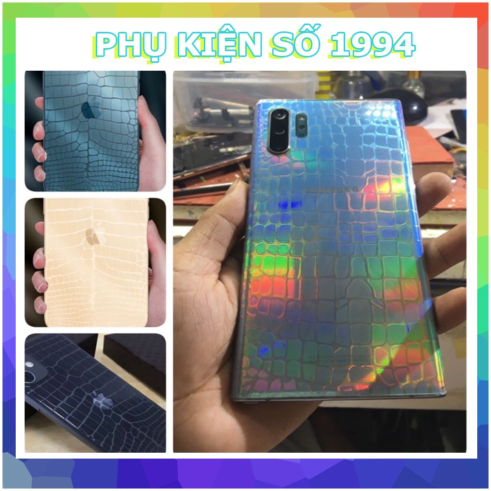 Dán PPF full lỗ loa Vân da cá sấu Samsung s8/s9/s9+/s8+/note8/note9/note10/note10+/s10/s105g/s20/s20+/s20ultra/s10lite