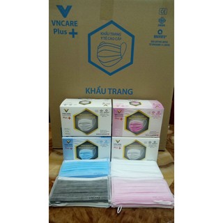 Combo 3 hộp khẩu trang vncare