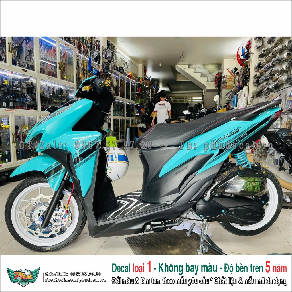 Tem rời Vario Xanh Dior (5)