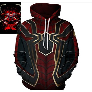 Series Aven9er: Áo khoác nam bông SpiderMan v2 hàn9 EU