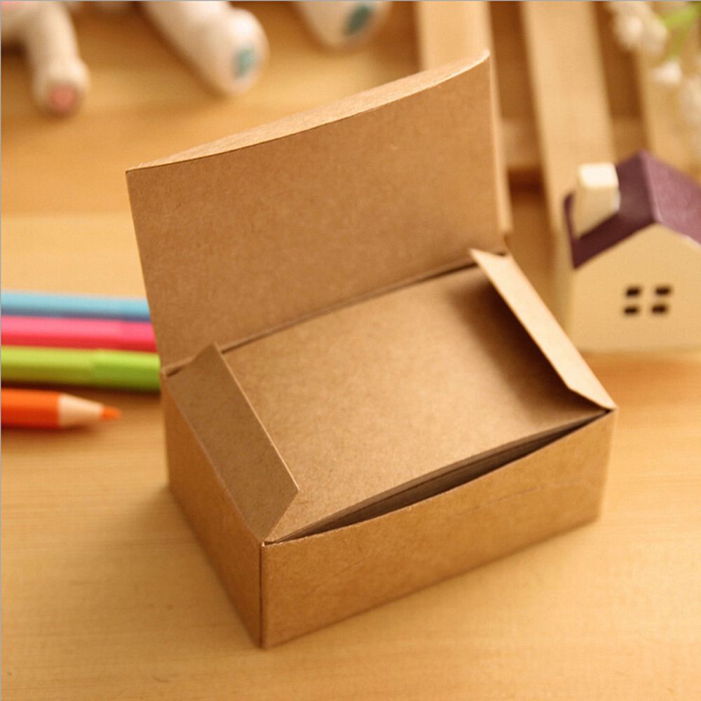 Set 100 Thẻ Ghi Chú / Giấy Ghi Chú / Đánh Dấu Nhiều Màu Thời Trang Diy