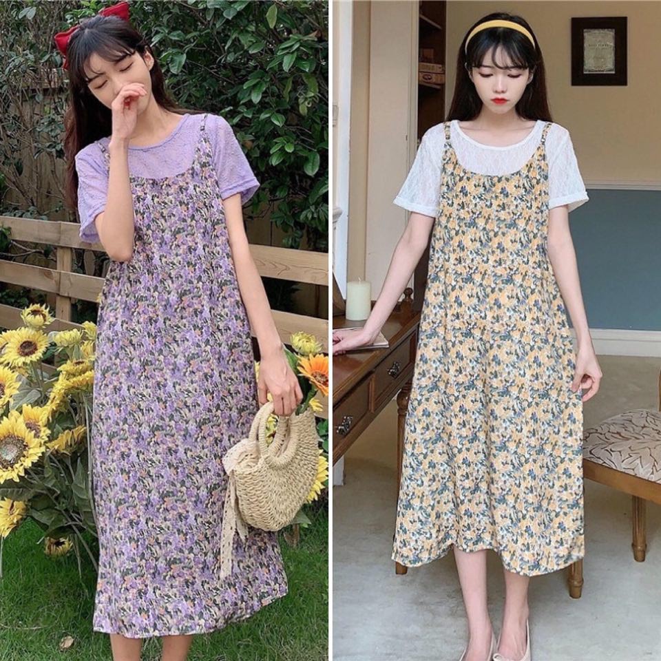 [Mã FAMAYWA2 giảm 10K đơn 50K] [SIÊU XINH] Set yếm hóa nhí kèm áo thun gạo cực xinh (Sỉ từ 5sp bất kì)