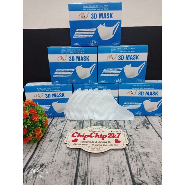 (Chính hãng) Hộp khẩu trang 3d mask Nam Anh công nghệ Nhật | BigBuy360 - bigbuy360.vn