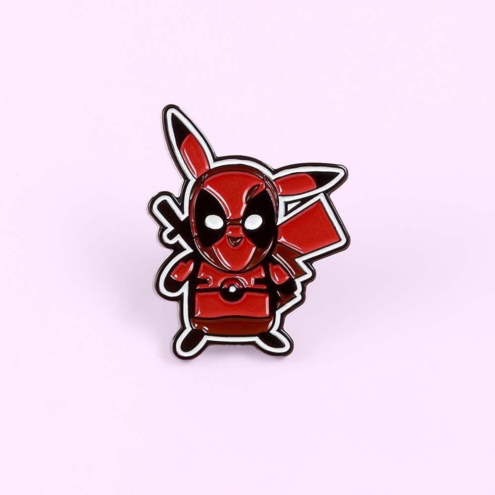 Ghim Cài Áo Hình Nhân Vật Deadpool Cổ Điển Cho Nữ