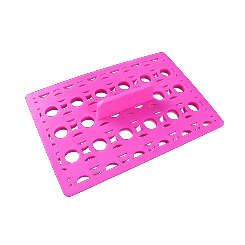 Khuôn Làm Bánh Hình Tròn In Hoa Xinh Xắn Tiện Dụng DIY