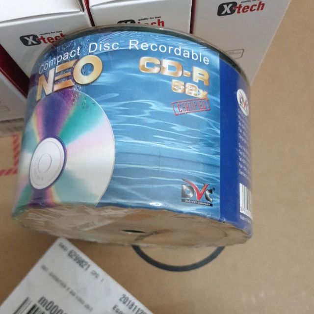 Đĩa CD-R Neo (Lốc 50 đĩa)