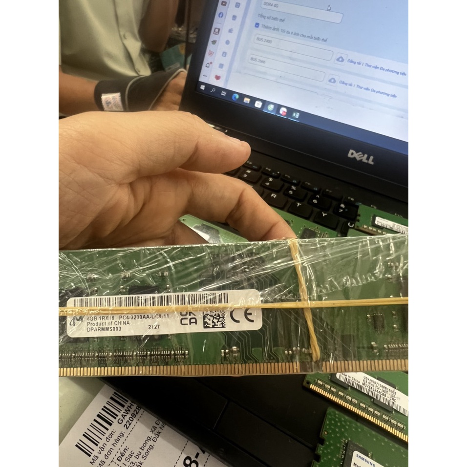 Ram DDR4  4gb bus 2400/2666/3200 ram zin máy đồng bộ siêu bên và ổn định bảo hành 3 năm , 1 Đổi 1, 4g bus 2400