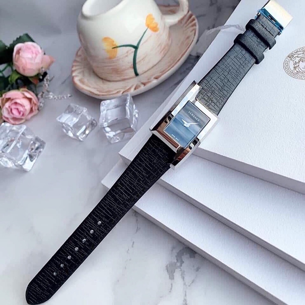 Đồng Hồ Nữ Ver.sace Greca Icon Black VELU00119 - Case 21x39mm