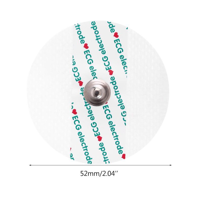 50 Miếng Dán Điện Cực Cho Máy Điện Từ Ecg Ekg