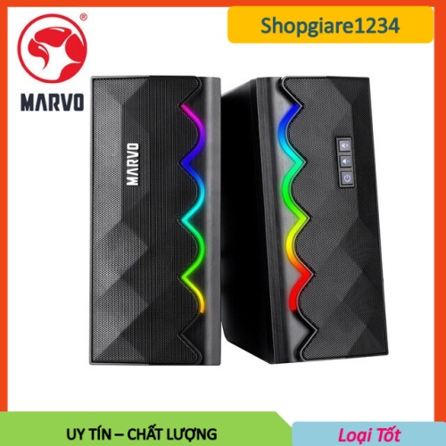 Loa Bluetooth có led RGB Marvo SG-269- Full Box- Hàng Chính Hãng