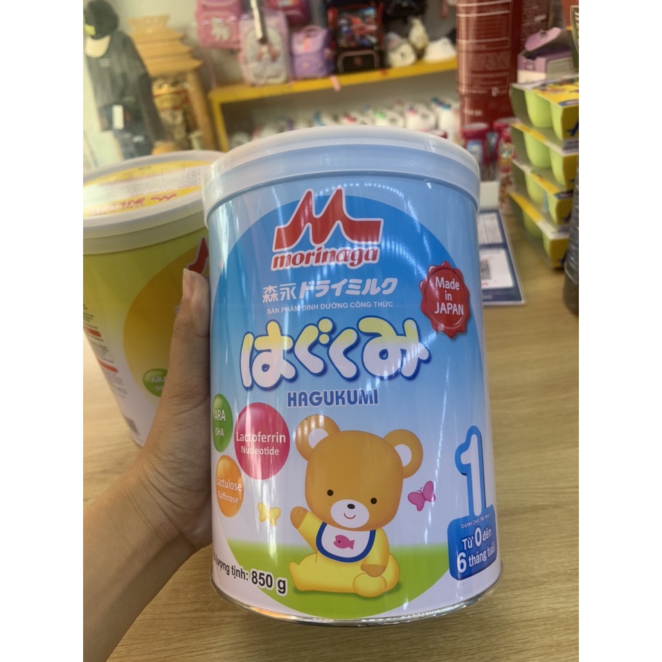 Sữa Morinaga nhật nhập khẩu số 1/ số  2 hộp 850g