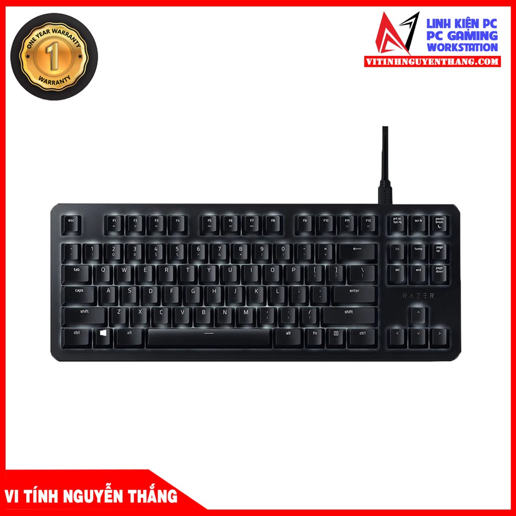 BÀN PHÍM CƠ RAZER BLACKWIDOW LITE ORANGE SWITCH TKL (RZ03-02640100-R3M1)