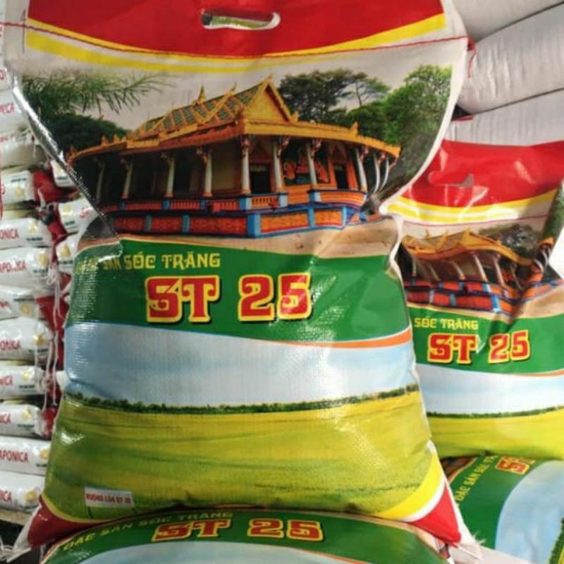 gạo ST25 đặc sản Sóc Trăng (gạo ngon nhất thế giới) lẻ 1kg