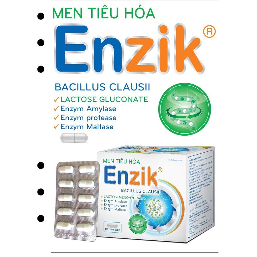 Men tiêu hóa Enzik