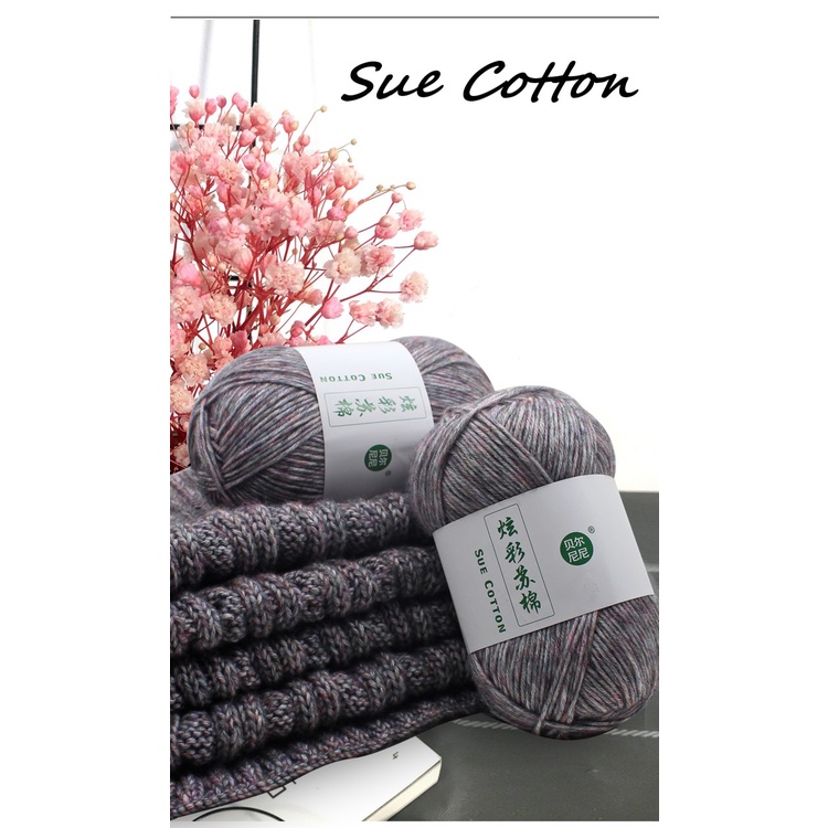 Len Sue Cotton màu ngũ sắc