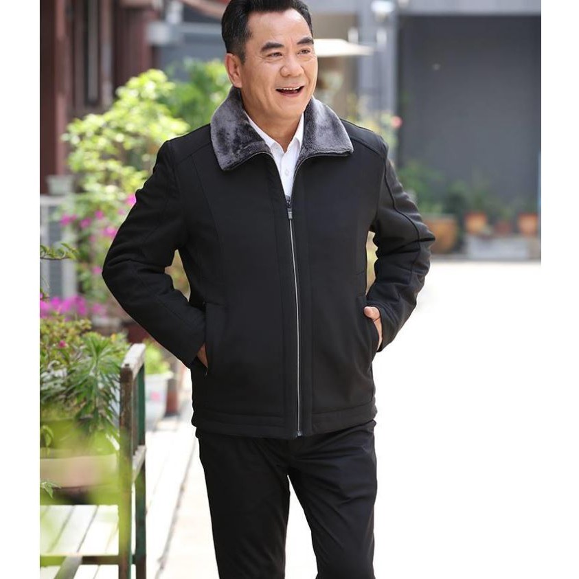 Áo khoác nam Cao Cấp mùa đông lot nỉ mềm thời trang dành cho nam trung niên mẫu thịnh hành