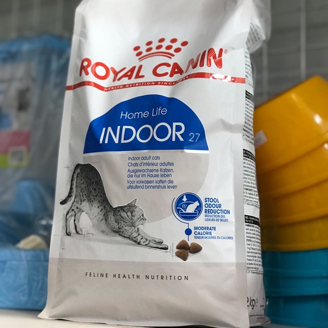 Thức ăn hạt Royal Canin Indoor 1kg túi PA