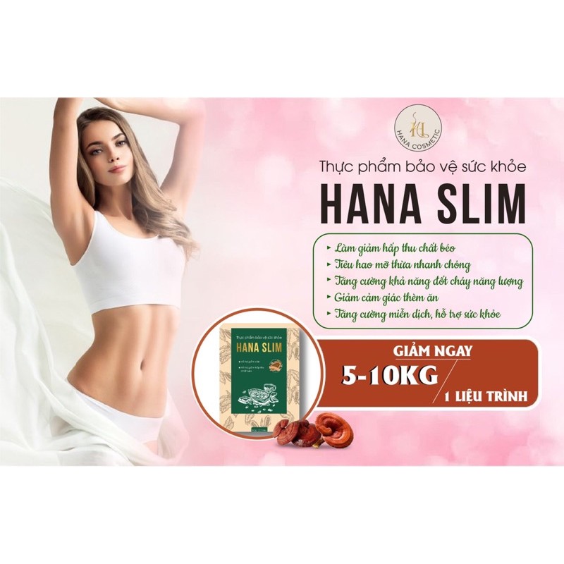 Kẹo giảm cân Hana slim - Nguyên liệu nhập khẩu Hàn quốc - CAM KẾT GIẢM trong 1 liệu trình