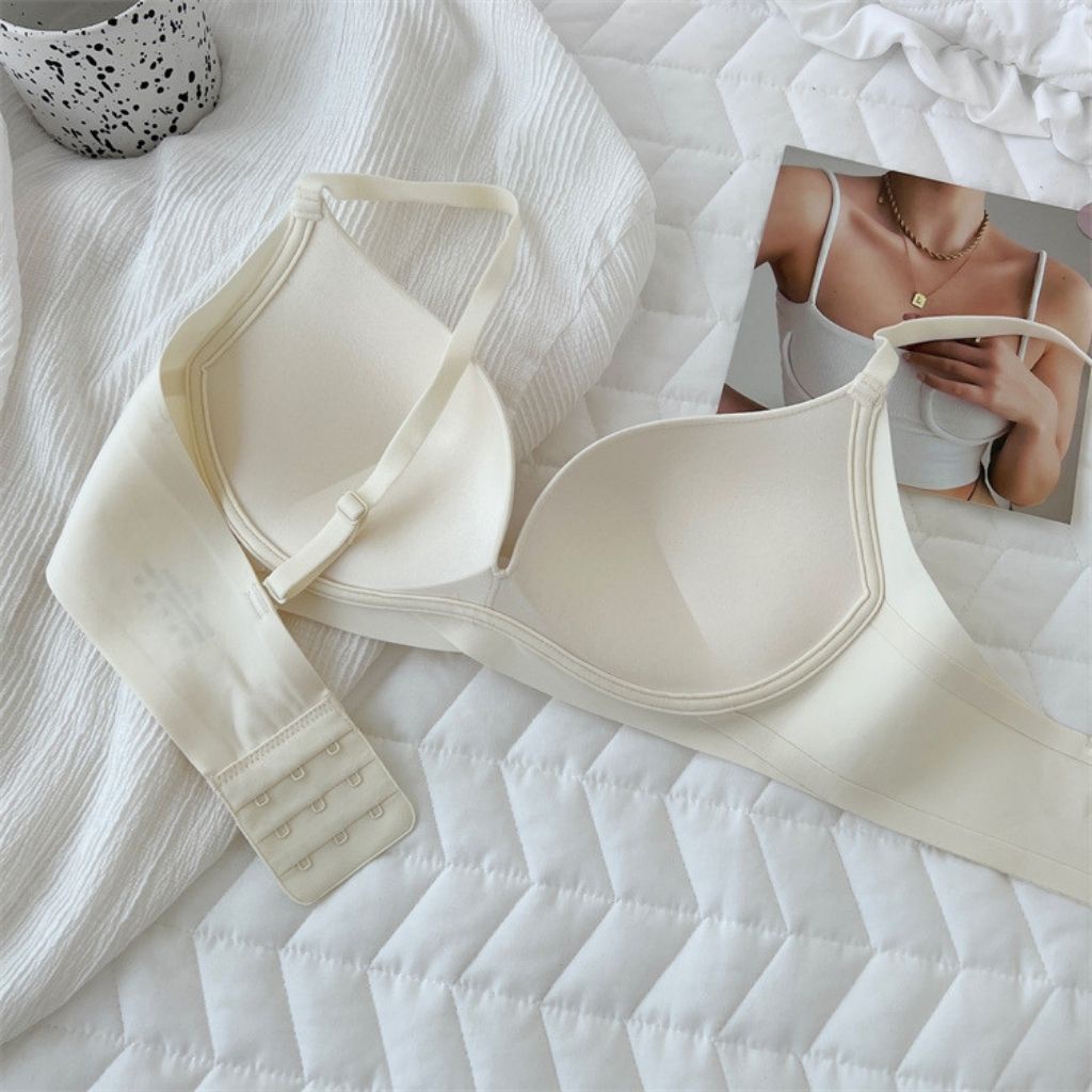 Áo Ngực Nữ Không Gọng Đúc Su Mềm Mại Thoáng Mát Đệm Mút Nâng Ngực Quyến Rũ Sexy 2197