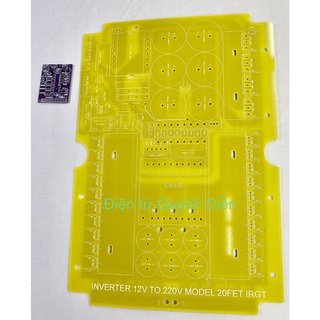 Pcb bo mạch kích điện 20 fet cách li băm igbt auto duty