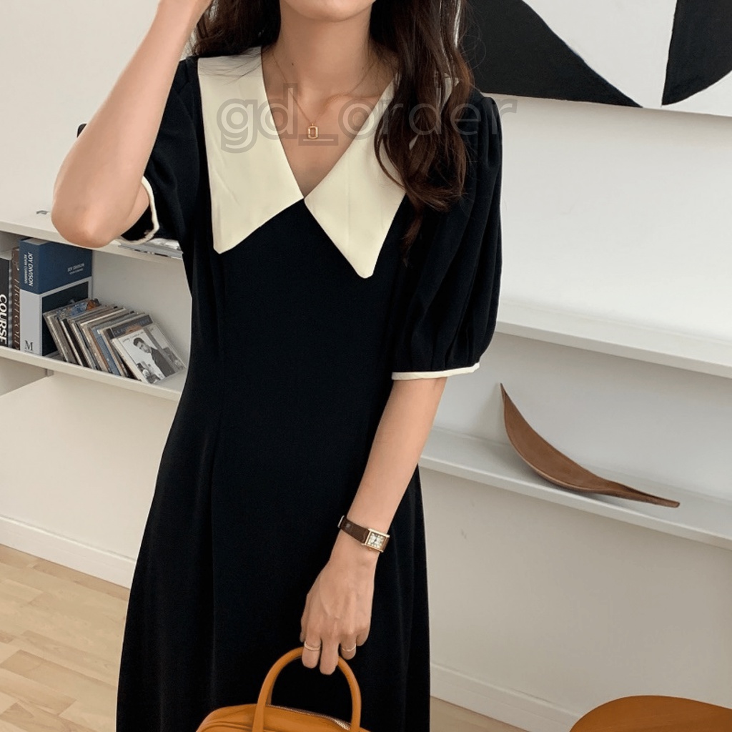 D43|Đầm nữ thanh lịch phong cách hàn quốc cho công sở gd_order