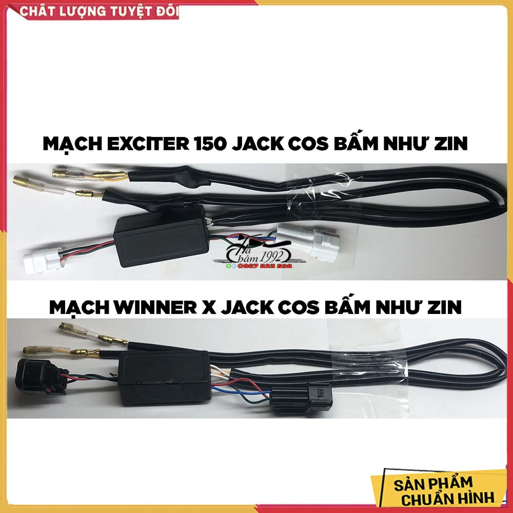 Mạch Stop F1 2020 Kết Hợp Haza - Xinhan Cho Exciter 150, Winner X Gắn Như Zin( 5 Hiệu Ứng ) - Xem Clip