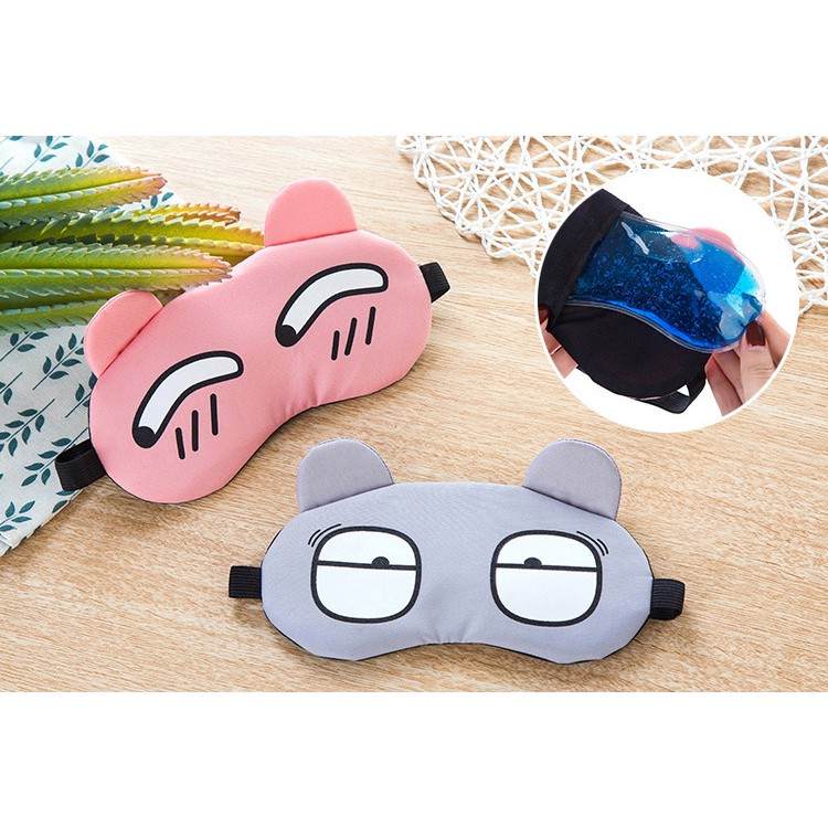 Bịt Mắt Ngủ Nước Cute Masage Có Tai Loại Đẹp