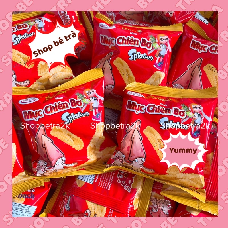 Snack Mực chiên bơ