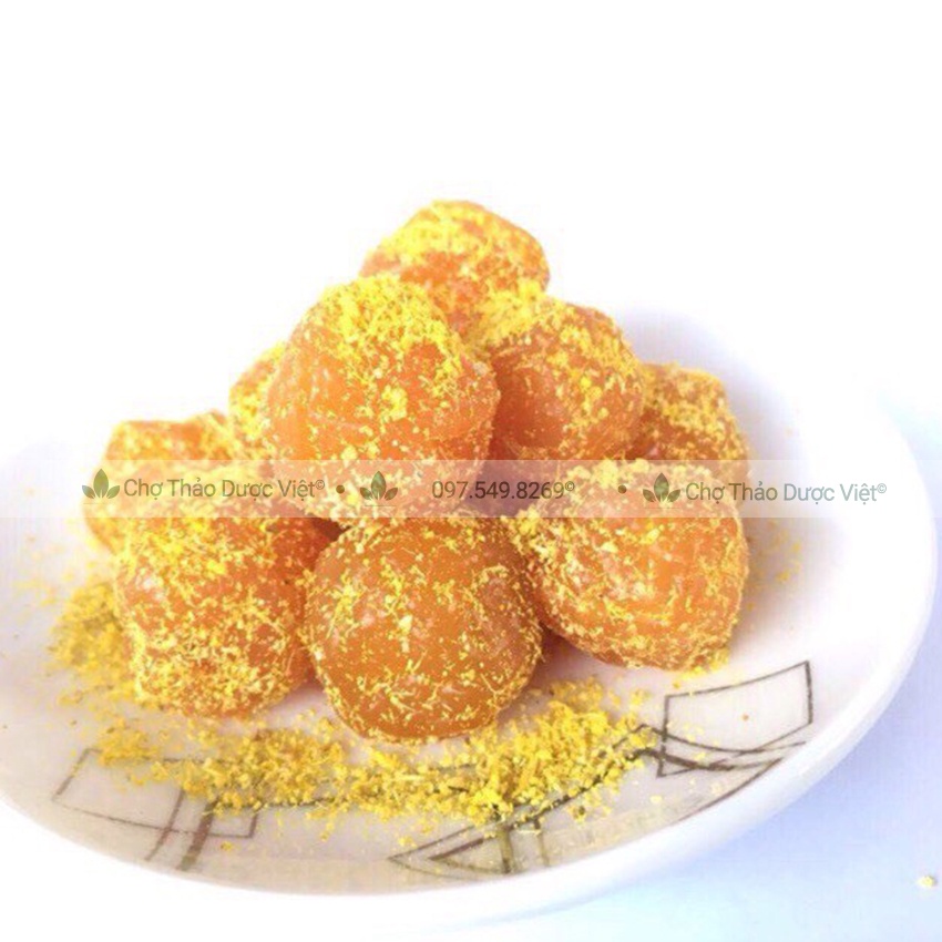 Ô mai mơ nho gừng sấy dẻo chua, ngọt thơm ngon 100g - Chợ Thảo Dược Việt