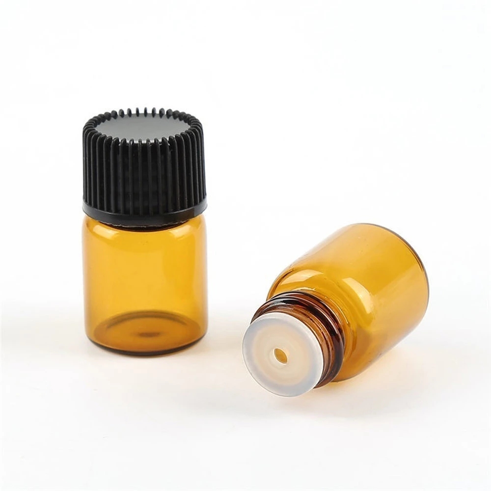 1 Lọ Thủy Tinh Mini 1 / 2 / 3ml Chiết Mỹ Phẩm Du Lịch Tiện Dụng