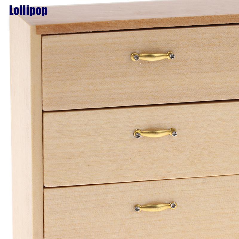 Tủ Gỗ Mini Tỉ Lệ 1: 12 Trang Trí Nhà Búp Bê