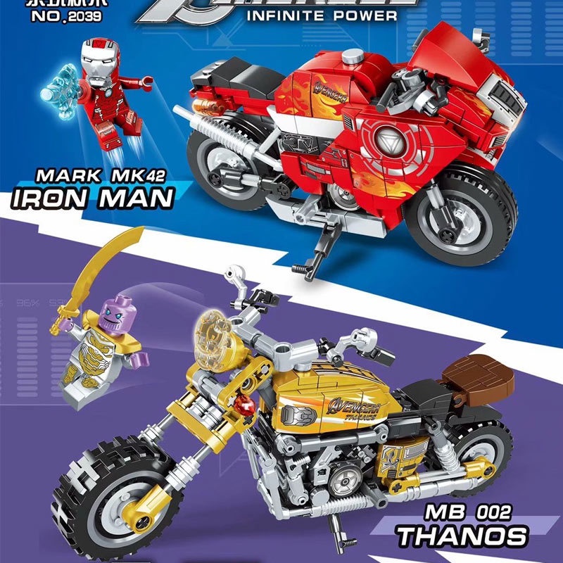 Lắp Ráp Xếp Hình Ninja Ironman Supper Herose Robot