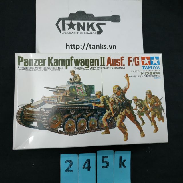 Bộ kit lắp ráp xe tăng Panzer 2 1/35