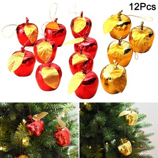 12 quả táo trang trí cây thông Noel