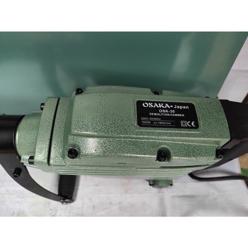 Máy đục bê tông 30mm osaka 1500w osk30 mới 100% tặng kèm 2 mũi đục