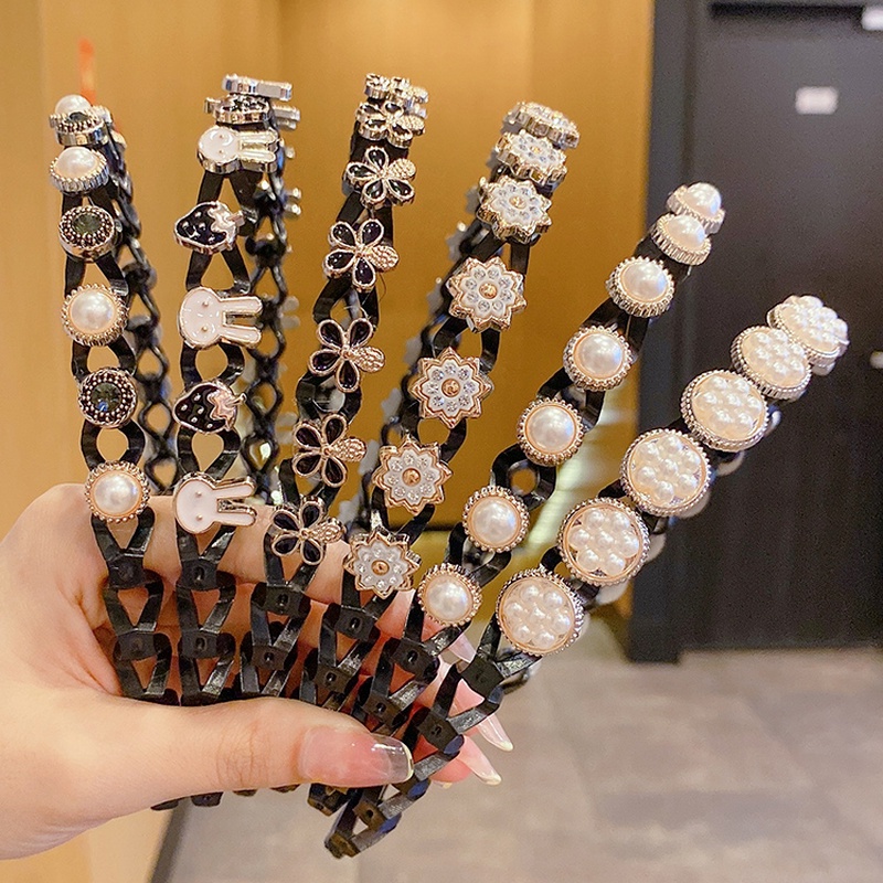 Cài tóc đính ngọc trai giả thời trang Hàn Quốc cao cấp