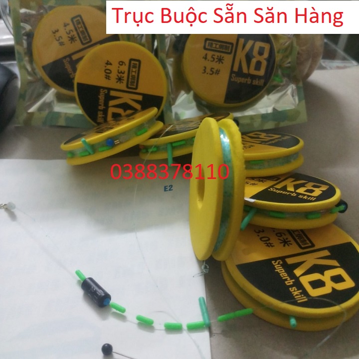 Trục Buộc Sẵn Săn Hàng Màu Vàng