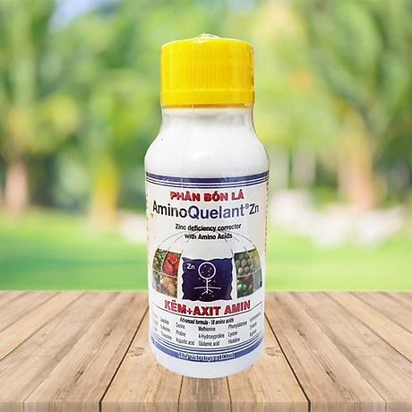 Phân bón Kẽm Amino - Vi lượng Kẽm trên nền hữu cơ- Amino Quelant Zn - Nhập khẩu Mỹ, hũ 100 ml