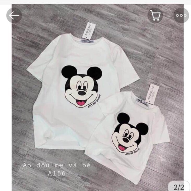 Áo cặp cho 2 mẹ con đủ size
