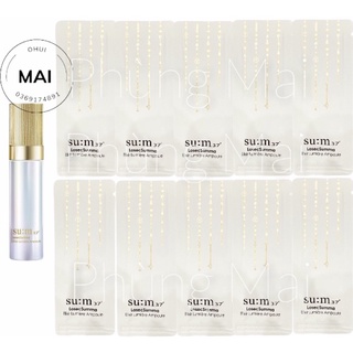 Combo 10 gói tinh chất trắng da giảm nám Sum37  Lumiere Ampoule