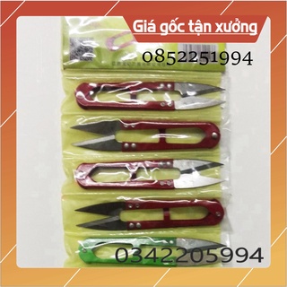 Vỉ 12 kéo bấm chỉ tiện dụng - Vỉ nhiều màu (sale) (Giá tốt nhất )