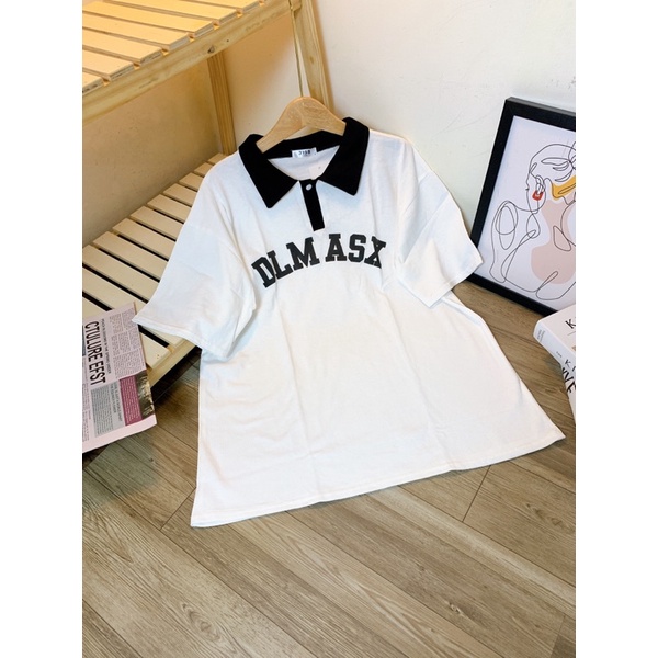 Áo Polo Nam Nữ 3158/ Áo Thun Unisex Tay Lỡ 3158 Ullzang Form Rộng Oversize